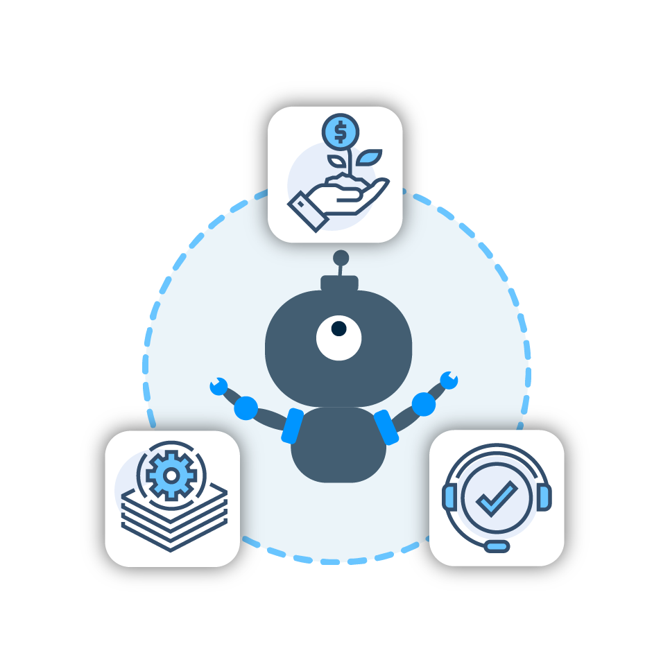 Virtual agent icon 