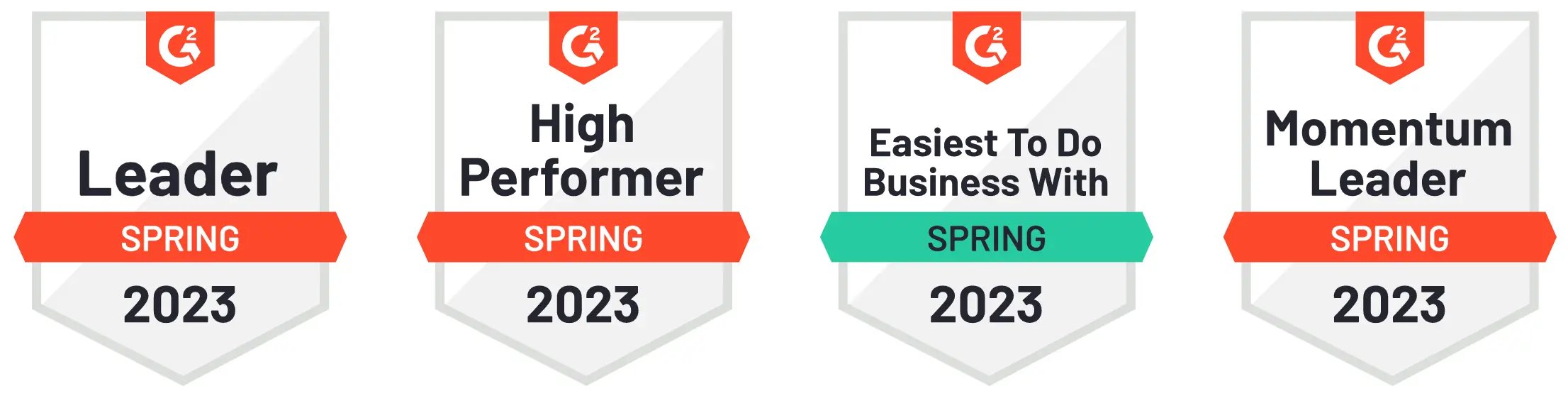 G2 badges spring 2023