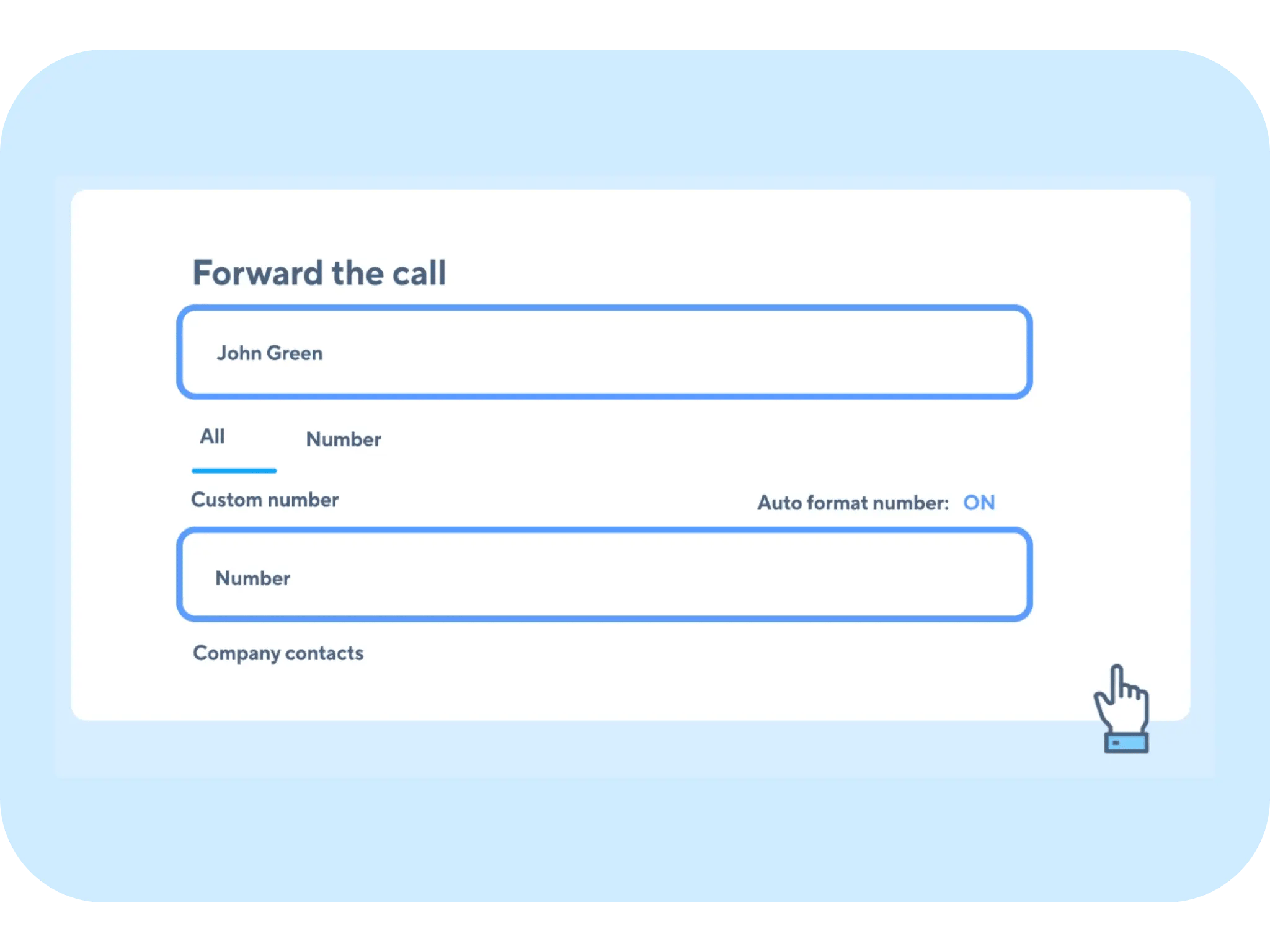 call forwarding-min